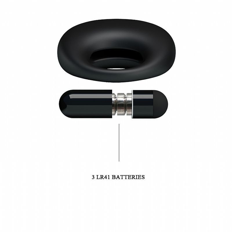 Anel Peniano com Vibração á Bateria Removivel TRAP Pretty Love