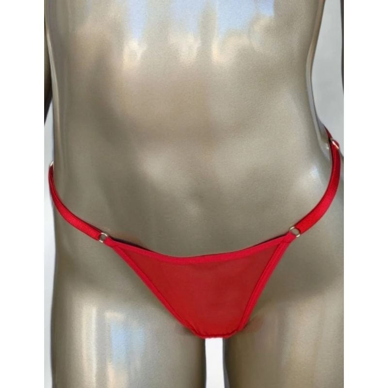 Calcinha Personalizável de Tule Fio com Detalhe de Laço Atrás 37800