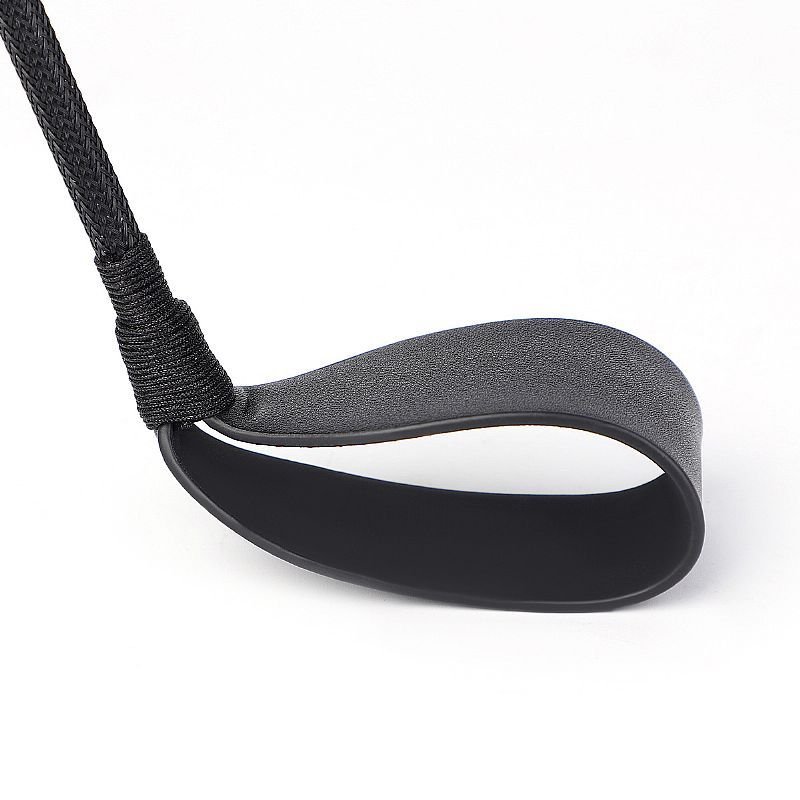 Chibata com Detalhes em Prata e Suporte Para Mão 8748 - TAMANHO 3,6 X 44,0