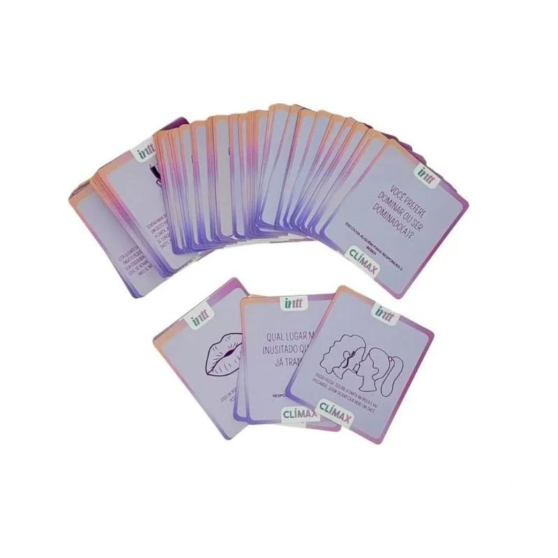 Jogo Sensual de Cartas CLIMAX