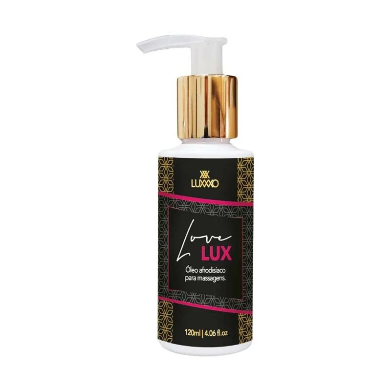 Oleo Afrodisiaco Love Lux - Massagem Afrodisiaca - LUXXXO - 120ml