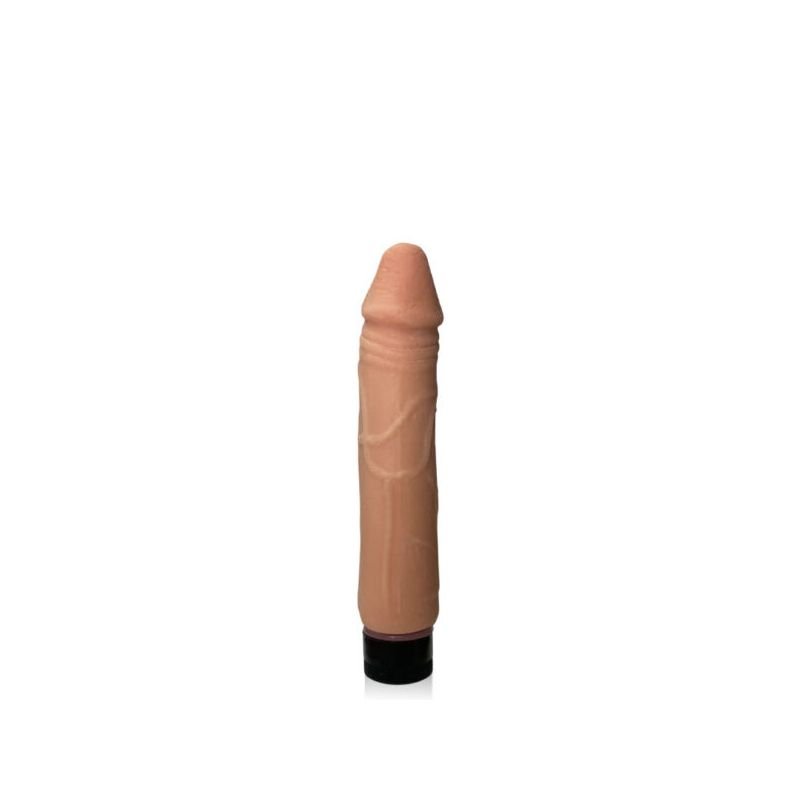 Penis Realistico 22,5 cm com Vibração Multivelocidade, Possui Glande e Veias DI-021