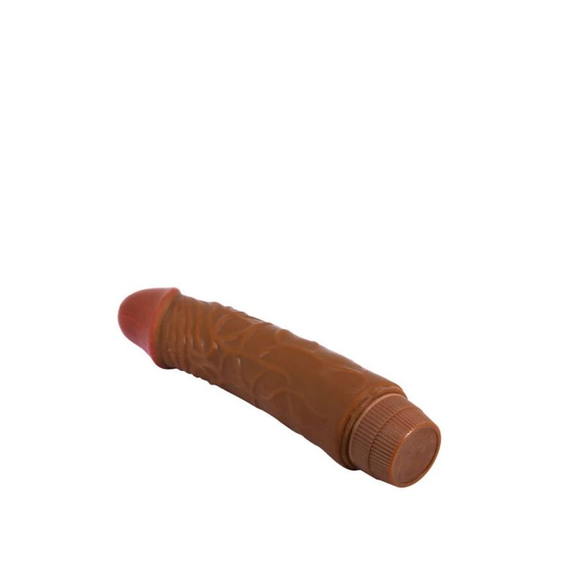 Penis Realistico com Vibracao Multivelocidade, Possui Veias e Glande Saliente JEFF BW-001032R-1