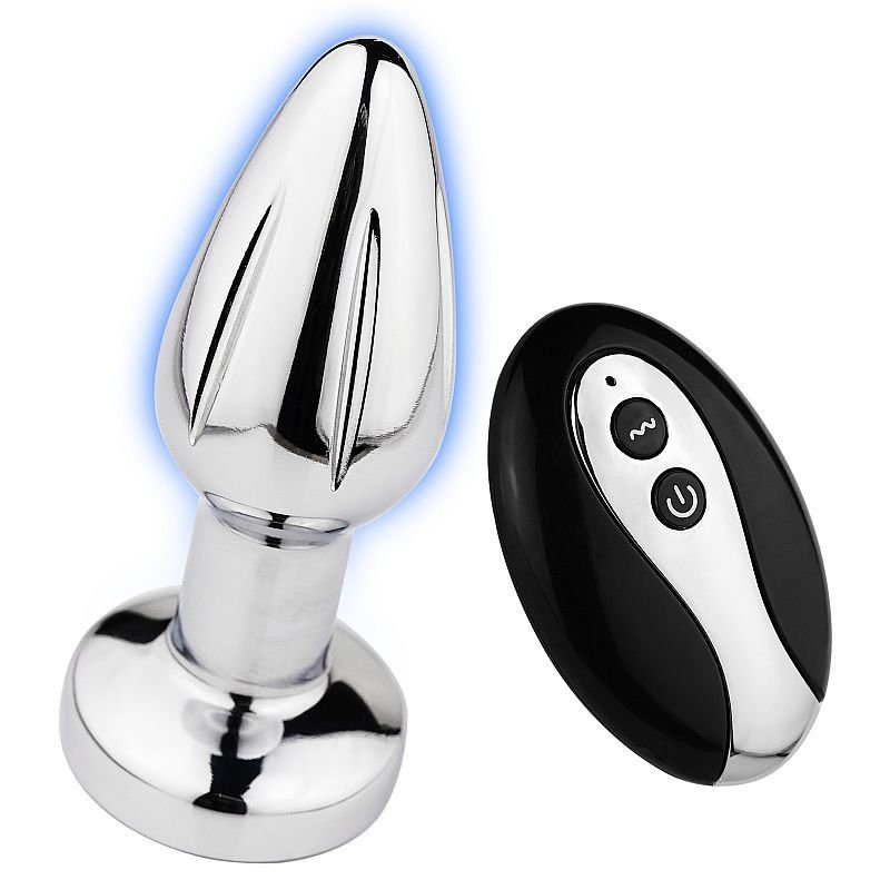 Plug Anal com LED e Controle Remoto