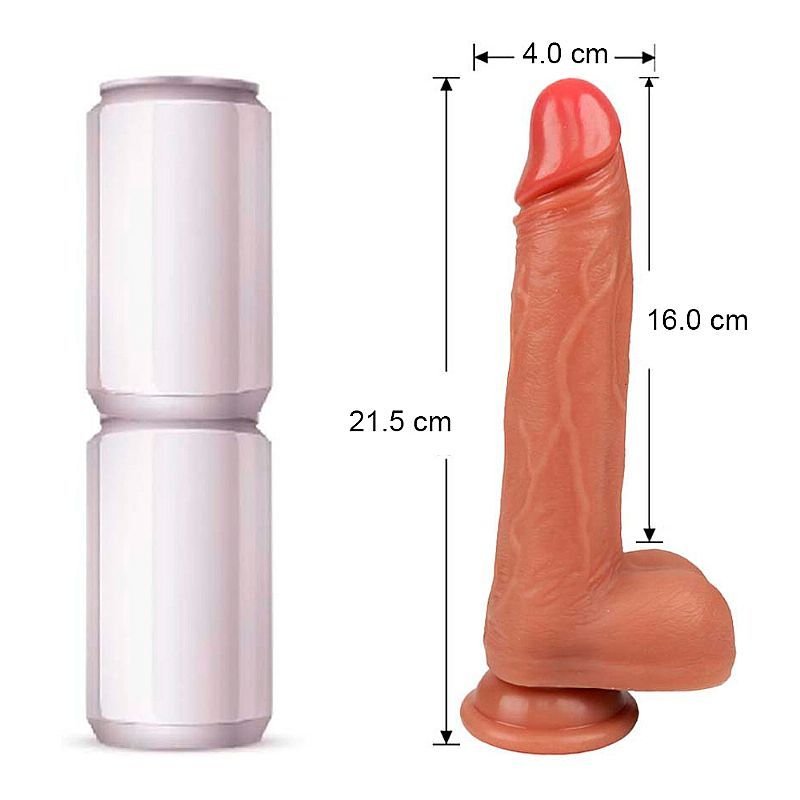 Protese Realistica com Aquecimento com Vai e Vem e Controle por APP 9360 TAM: 21.0 X 4.0 - SI