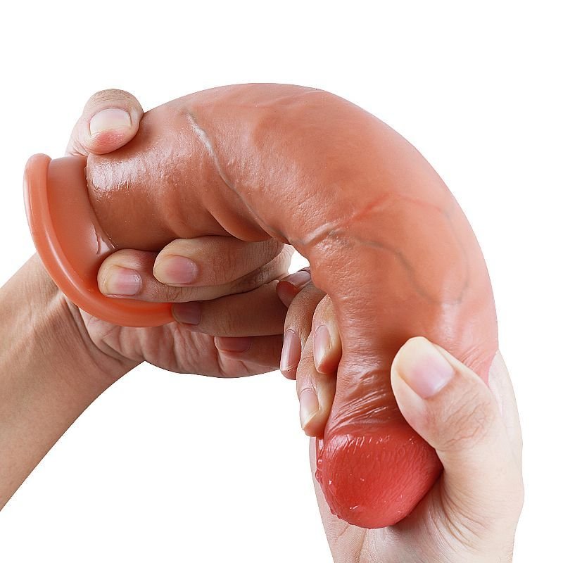 Protese Realistica com Ventosa e Dupla Camada Toque de Pele Real ATAM:20.0X4,7CM 7840