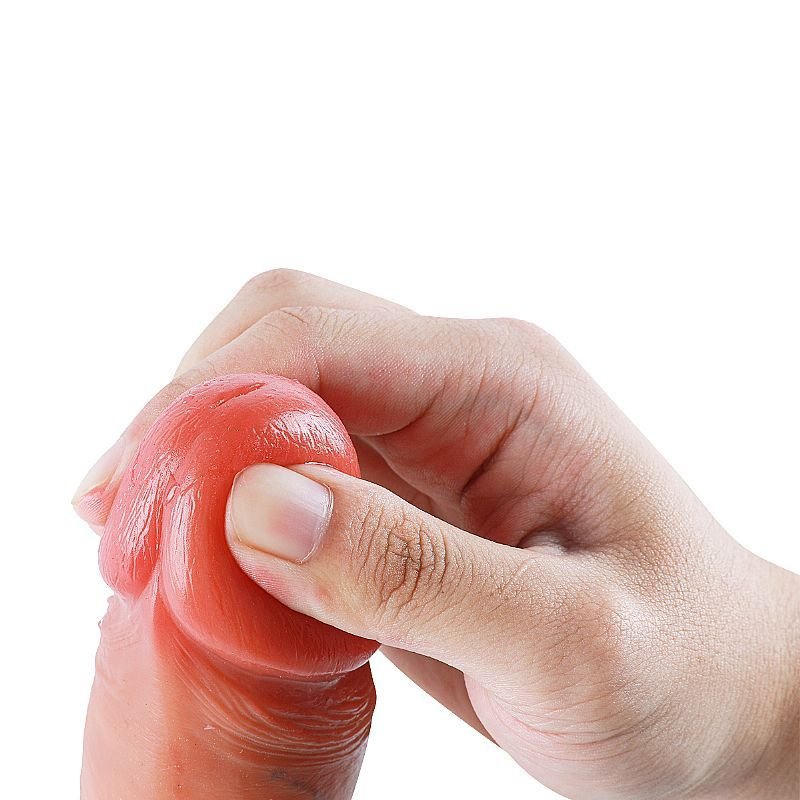 Protese Realistica com Ventosa e Dupla Camada Toque de Pele Real ATAM:20.0X4,7CM 7840