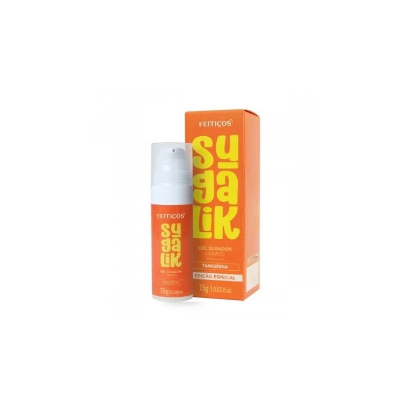 SugaLik - Gel Sugador Liquido - Sabor De Tangerina - 15g