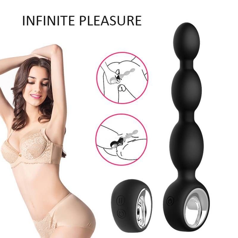 Plug Anal com Vibrador e Controle Remoto YSXI334