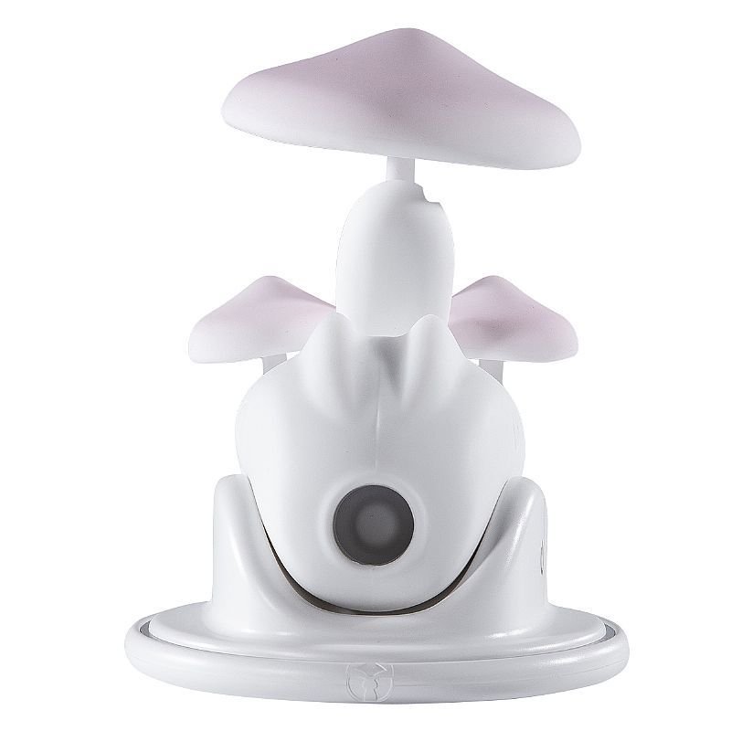 Vibrador de Ponto G e Sugador de Clitoris com Formato de Luminaria FLORESTA AO LUAR 8924