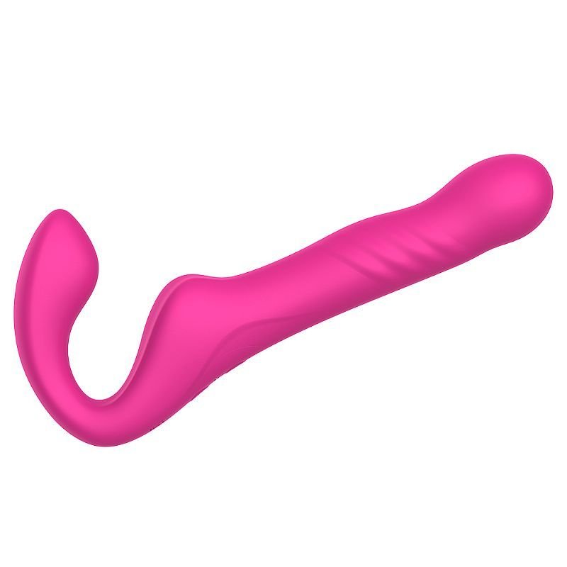 Vibrador de Ponto G STRAP-ON MICHELLE com Vai e Vem e Controle Remoto 9356