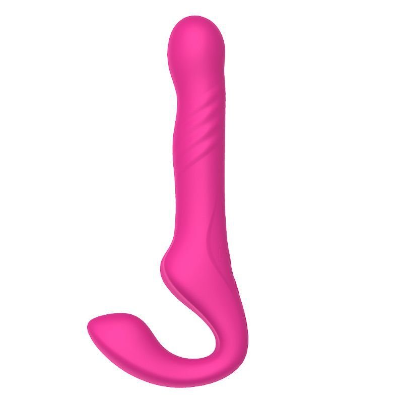 Vibrador de Ponto G STRAP-ON MICHELLE com Vai e Vem e Controle Remoto 9356